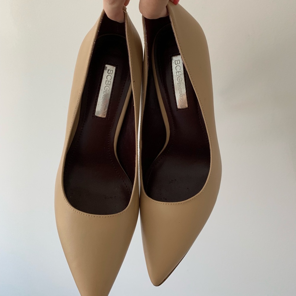 BCBGeneration Nude Pumps